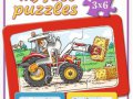 E332-Puzzel-tractor-graafmachine-kiepauto-3×6-st